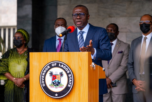 Lagos State governor, Babajide Sanwo-Olu [LASG]