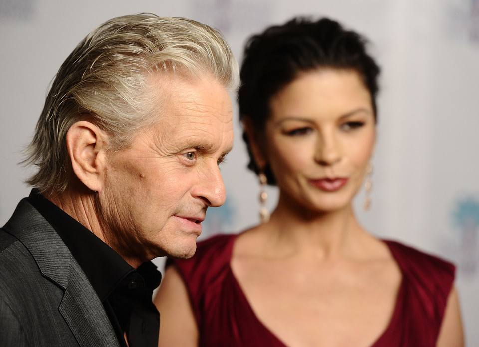 Catherine Zeta-Jones i Michael Douglas na Palm Springs International Film Festival