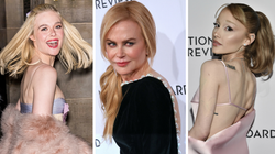 Kreacje na National Board of Review 2025. Kidman z dekoltem na plecach, Grande cała w różu [FOTO]