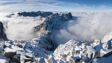 groźny wypadek w tatrach. turysta spadł z dużej wysokości o walczy o ż