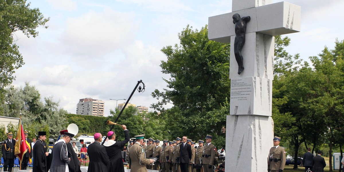 Odsłonięcie Pomnika zbrodni wołyńskiej w Warszawie