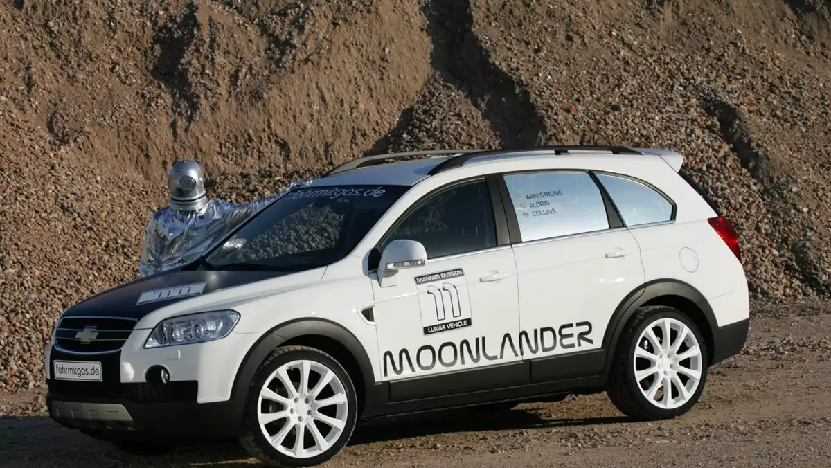 Chevrolet Captiva Moonlander - Zabierze aż na księżyc