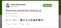 Czego dowiesz się o świecie i życiu, czytając twitty Janusza Piechocińskiego. HITY INTERNETU