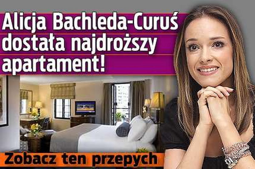 Bachleda-Curuś dostała najdroższy apartament!