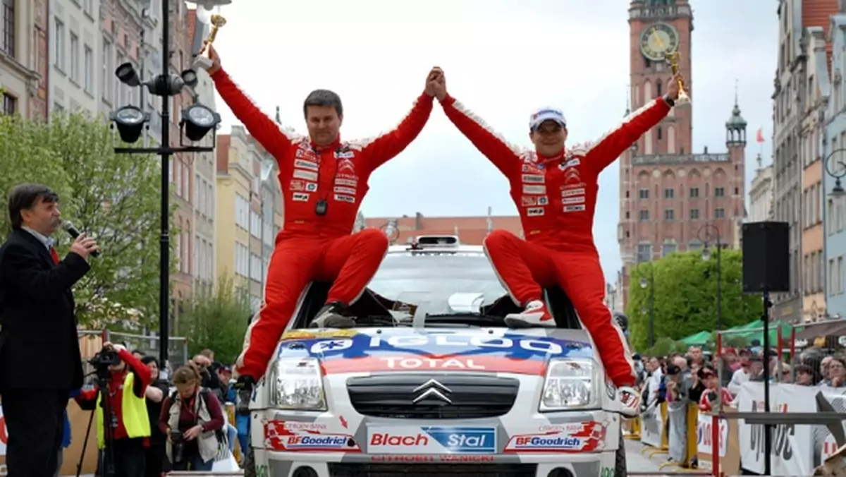 Rajd Lotos Baltic Cup 2010: w Citroën Racing Trophy walczono do ostatnich metrów