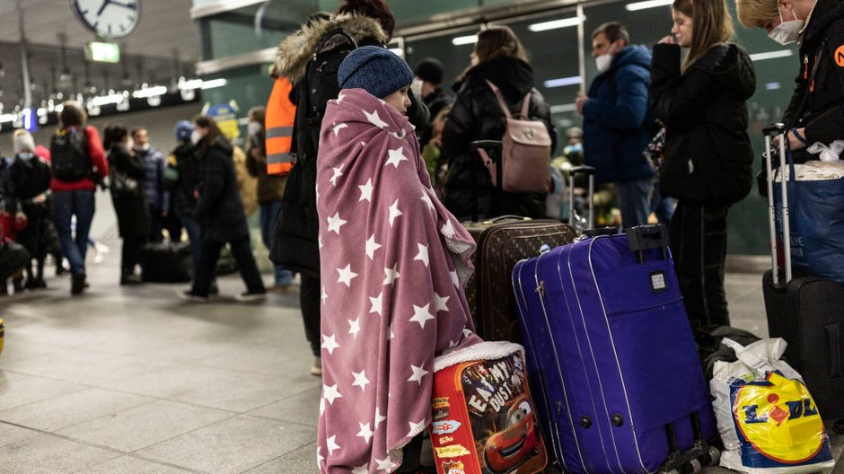 Ukraińscy uchodźcy w Berlinie