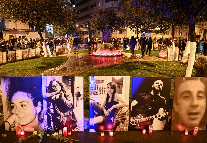 Žrtve požara u diskoteci "Kolektiv" u Bukureštu, gde je 2015. godine buknuo požar i odneo 64 života