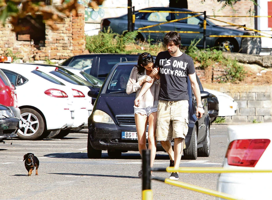 Jelisaveta Orašanin i Miloš Teodosić