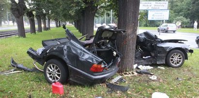 BMW rozpadło się na pół