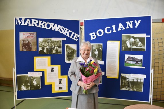 Maria Szulikowska i Markowskie bociany