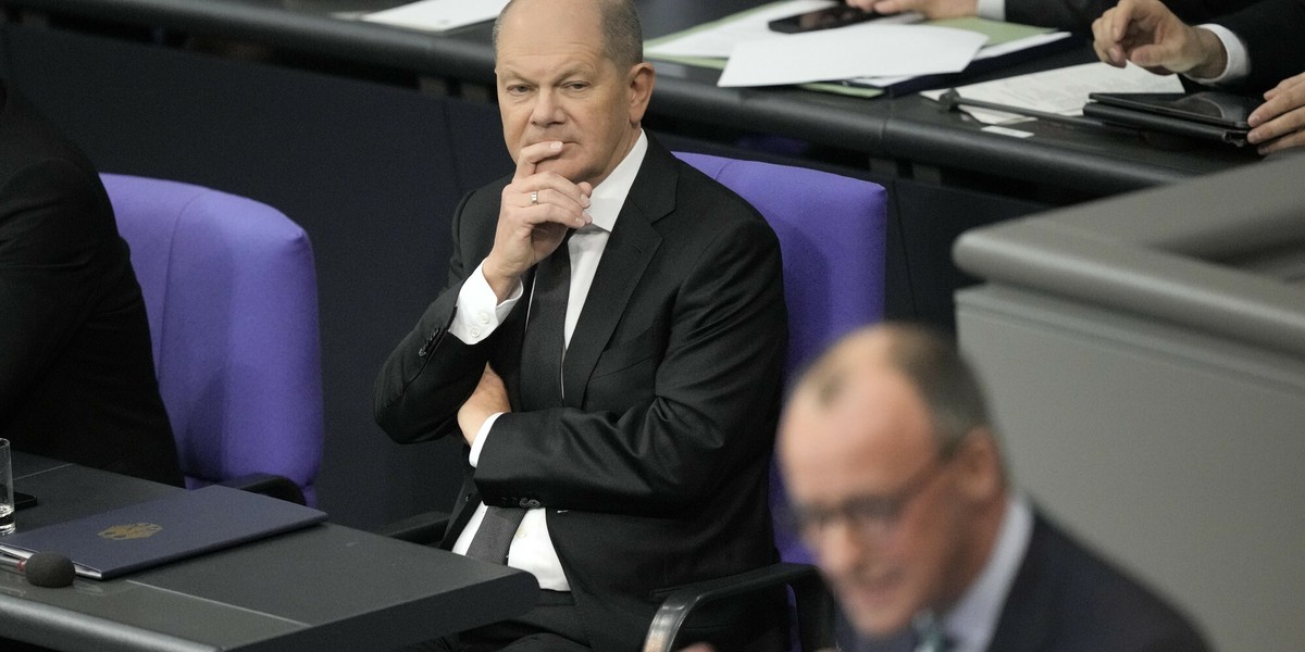 Kanclerz Niemiec Olaf Scholz