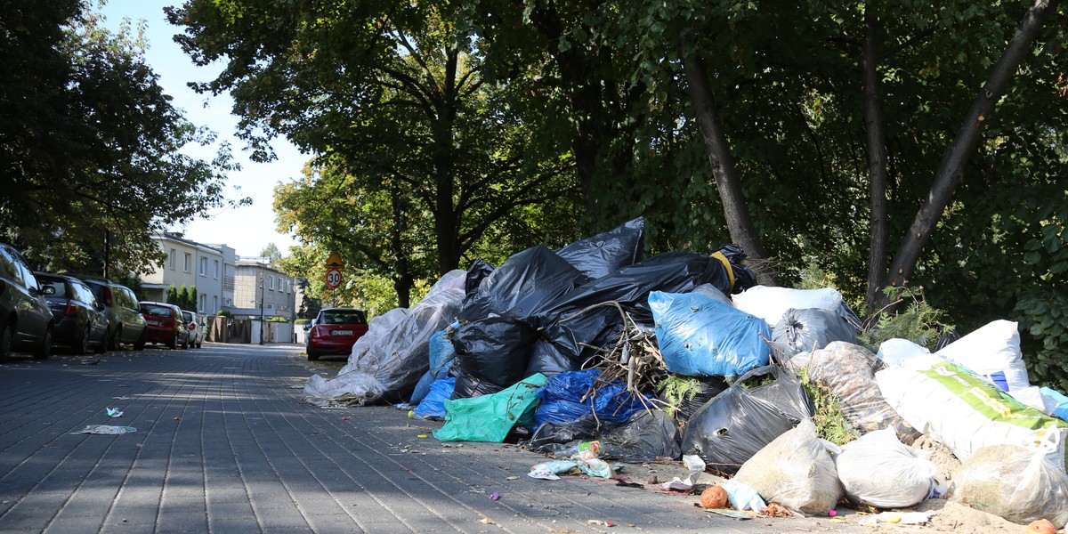 Śmieci trafią do jednego worka.