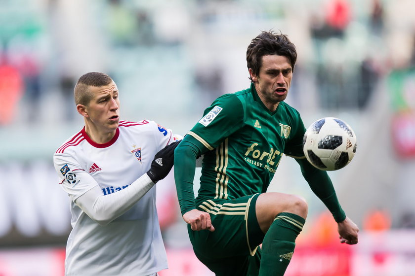 25.02.2018 SLASK WROCLAW - GORNIK ZABRZE LOTTO EKSTRAKLASA PILKA NOZNA