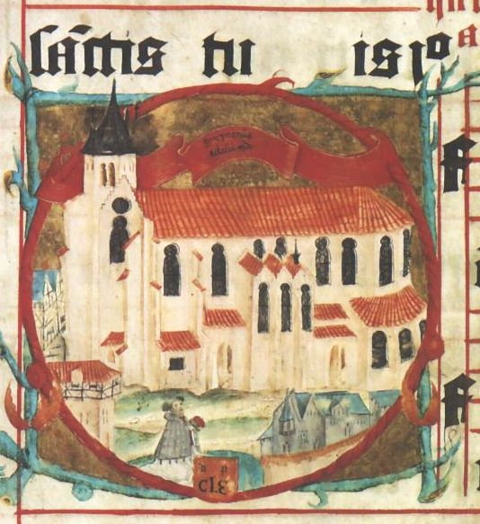Katedra w Gnieźnie w 1509 roku z antyfonarza Klemensa z Piotrkowa z Biblioteki Kapitulnej w Gnieźnie