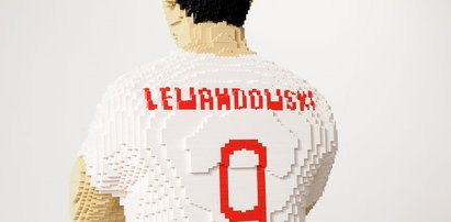 Zbudowali "Lewego" z klocków Lego