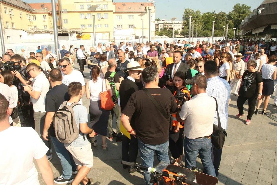 Protest novinara u Banjaluci