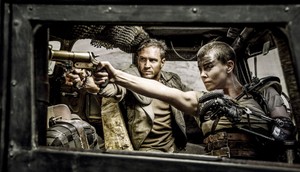 Charlize Theron and Tom Hardy in Mad Max: Fury Road (2015).Warner Bros.