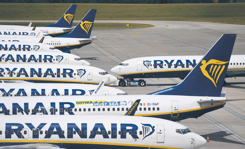 Irlandzka spółka zwróciła uwagę, że Ryanair jest największą linią lotniczą w Polsce.