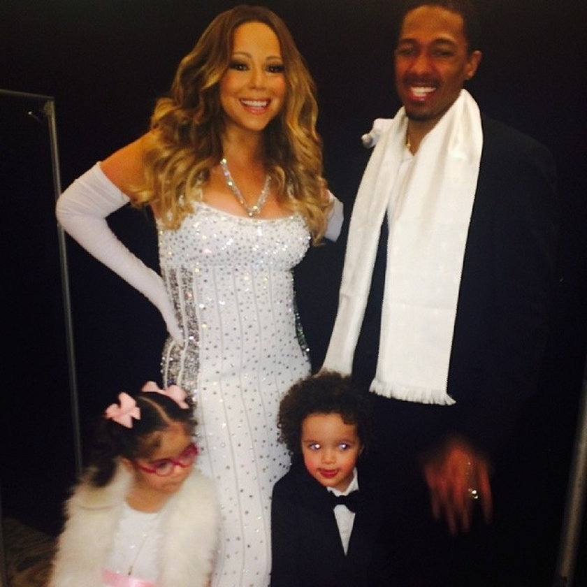 Mariah Carey i Nick Cannon z dziećmi