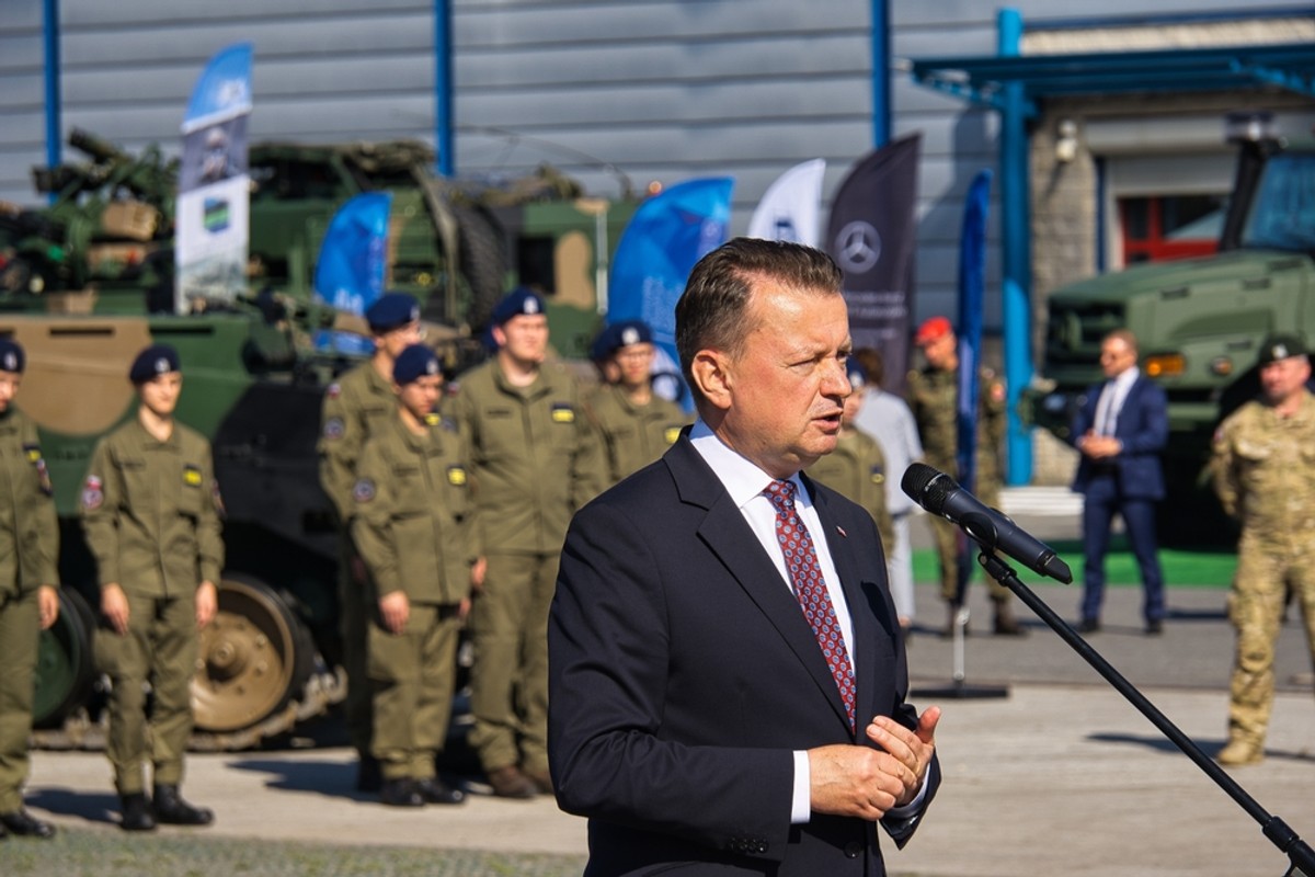 Były minister obrony Mariusz Błaszczak