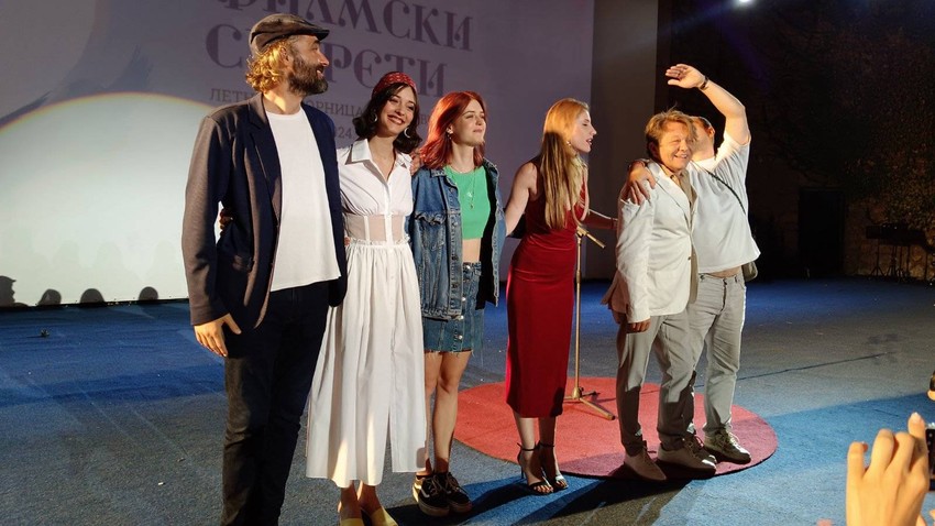 Filmski susreti u Nišu/ Ekipa filma "Čuvari formule"