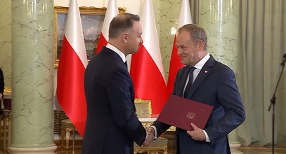 Zaprzysiężenie rządu Donalda Tuska. Prezydent oficjalnie powołał nową Radę Ministrów