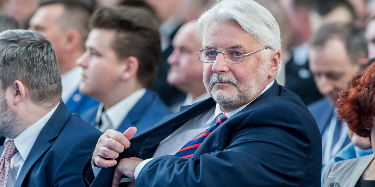 Witold Waszczykowski jest teraz europosłem PiS. Wcześniej był ministrem spraw zagranicznych w rządzie Beaty Szydło. 