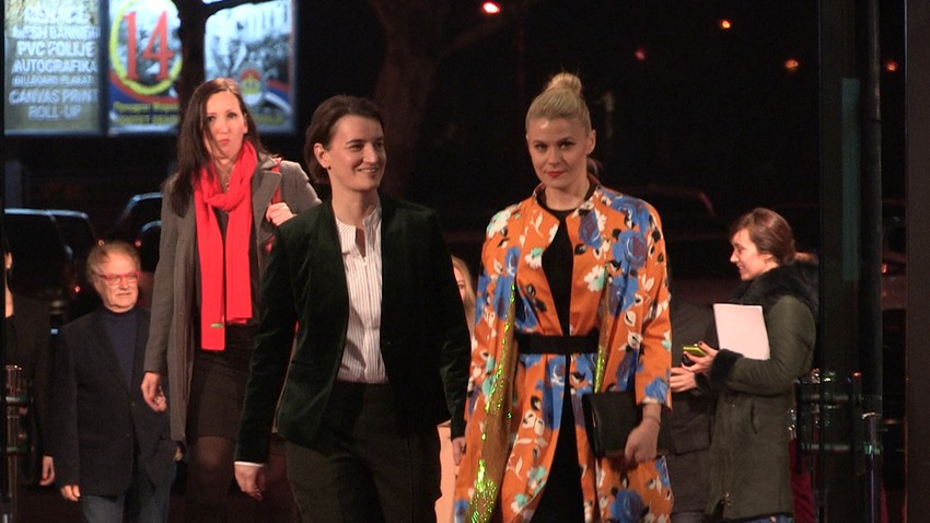 Milica Đurđić i Ana Brnabić