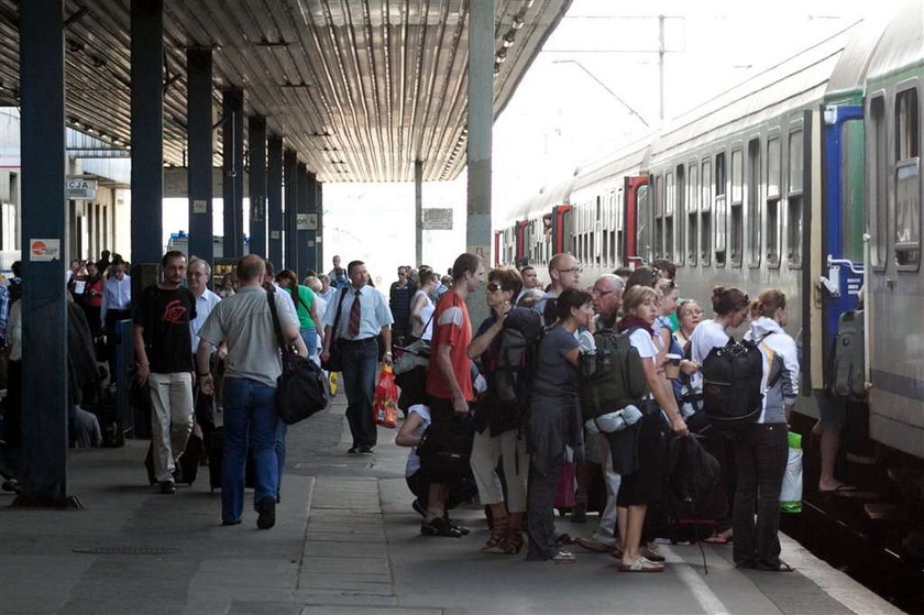 Duże opóźnienia pociągów przez zepsuty system
