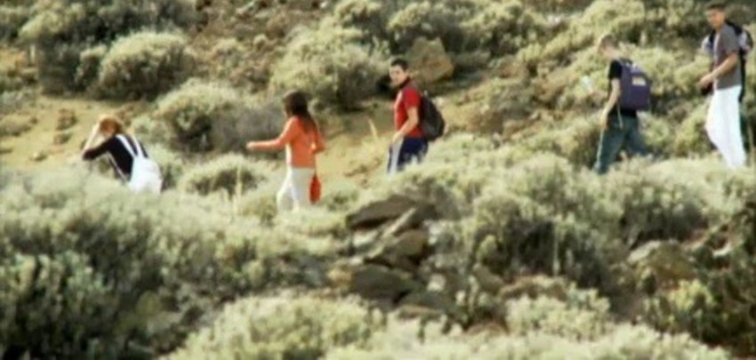 Turisti na planini Piko del Taide