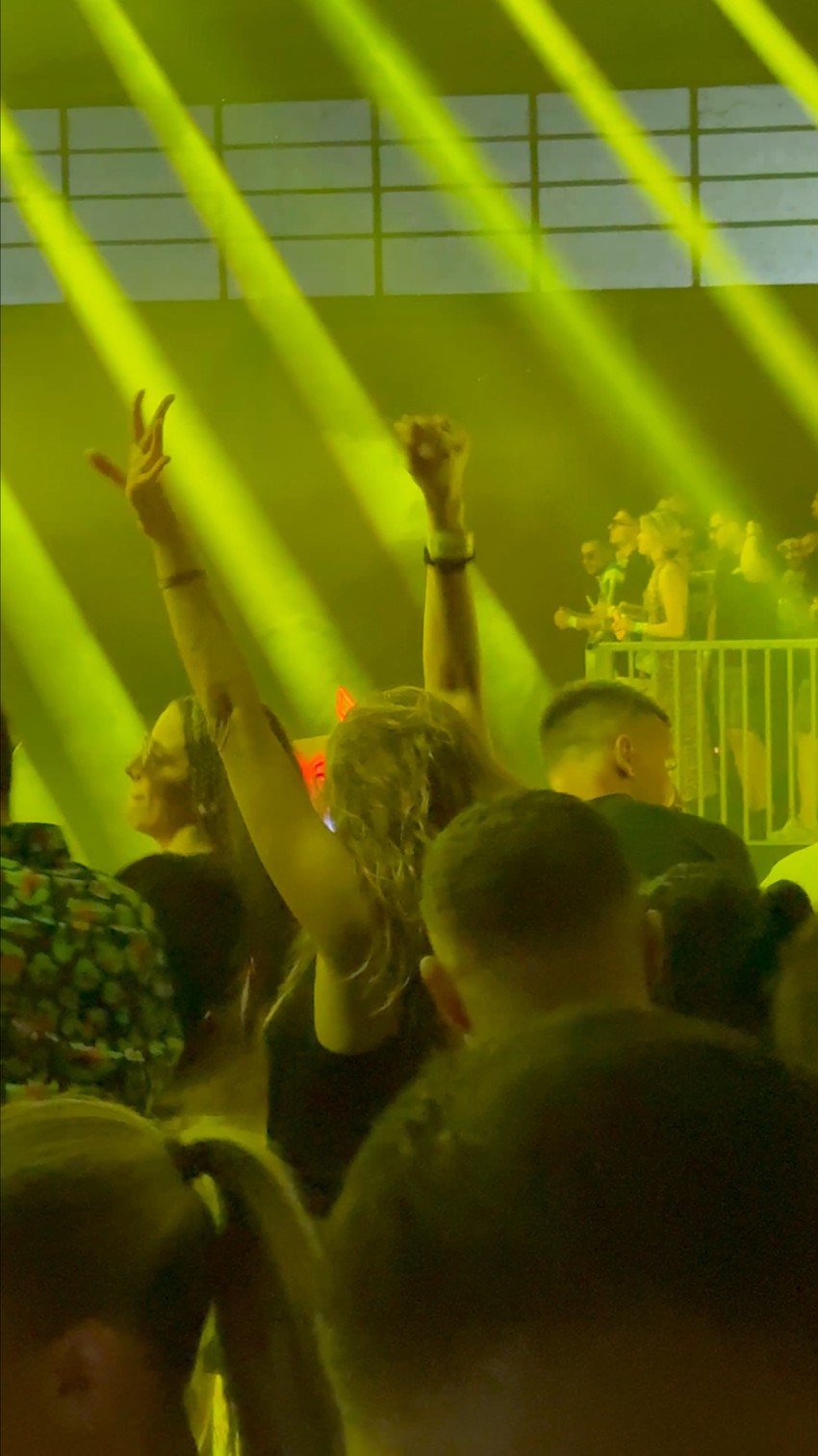 Katarina Radivojević na rejv žurki