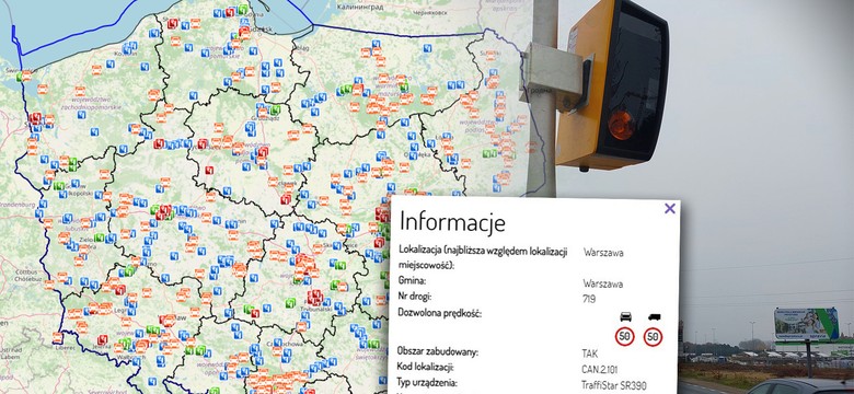 Nowatorski fotoradar zniszczony. Kierowcy kpią: Nie każdy bohater nosi pelerynę