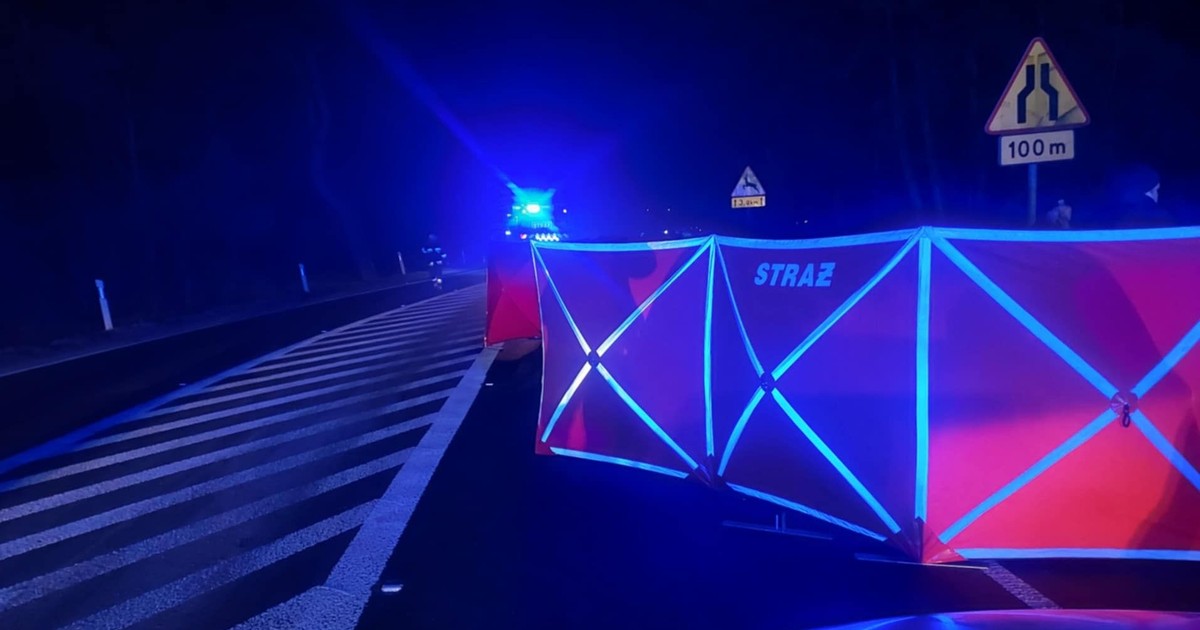 Tragiczny wypadek na Podlasiu. Pieszy zginął pod kołami ciężarówki