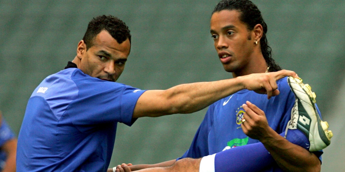 Cafu i Ronaldinho.