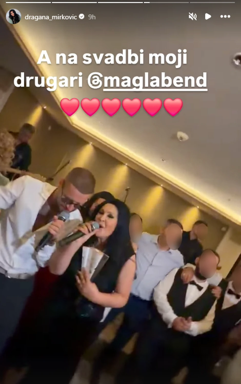 Dragana Mirković slavlje