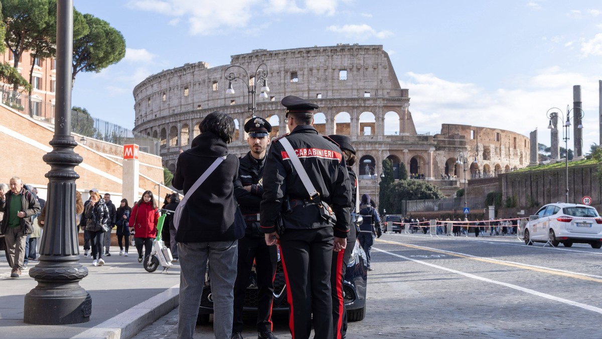 Italija policija, ilustracija