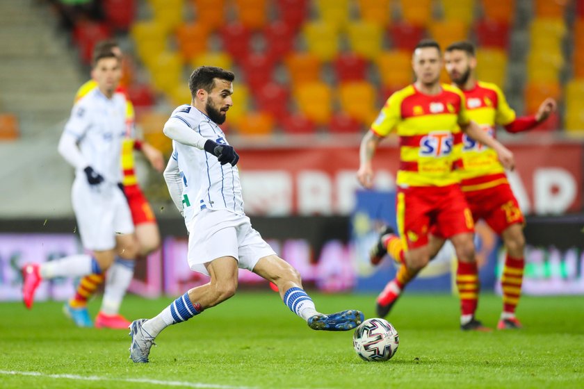 28.02.2020 JAGIELLONIA BIALYSTOK - LECH POZNAN PKO BANK POLSKI EKSTRAKLASA PILKA NOZNA 