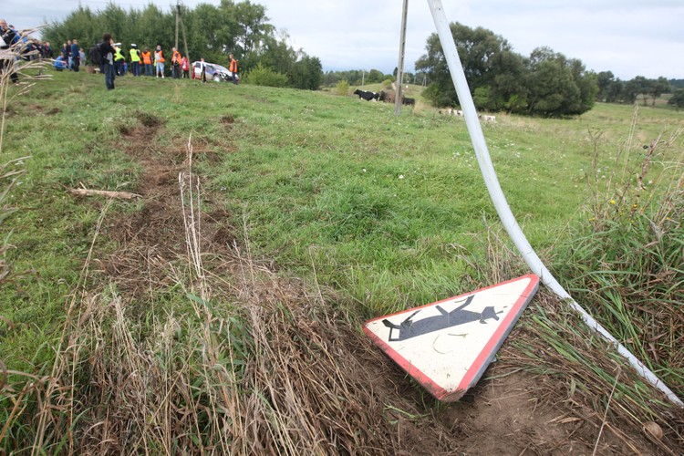 Robert Kubica dachował przed Rajdem Polski
