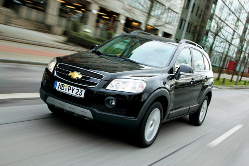 Chevrolet Captiva, Hyundai Santa Fe, Honda CR-V, Toyota RAV4, BMW X3 - Na ryby i na grzyby