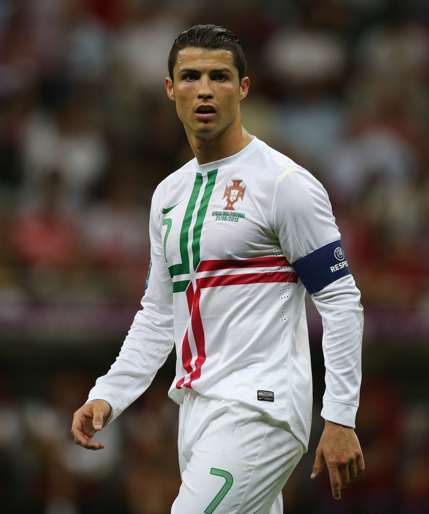 Cristiano Ronaldo w czerwcu 2012 roku