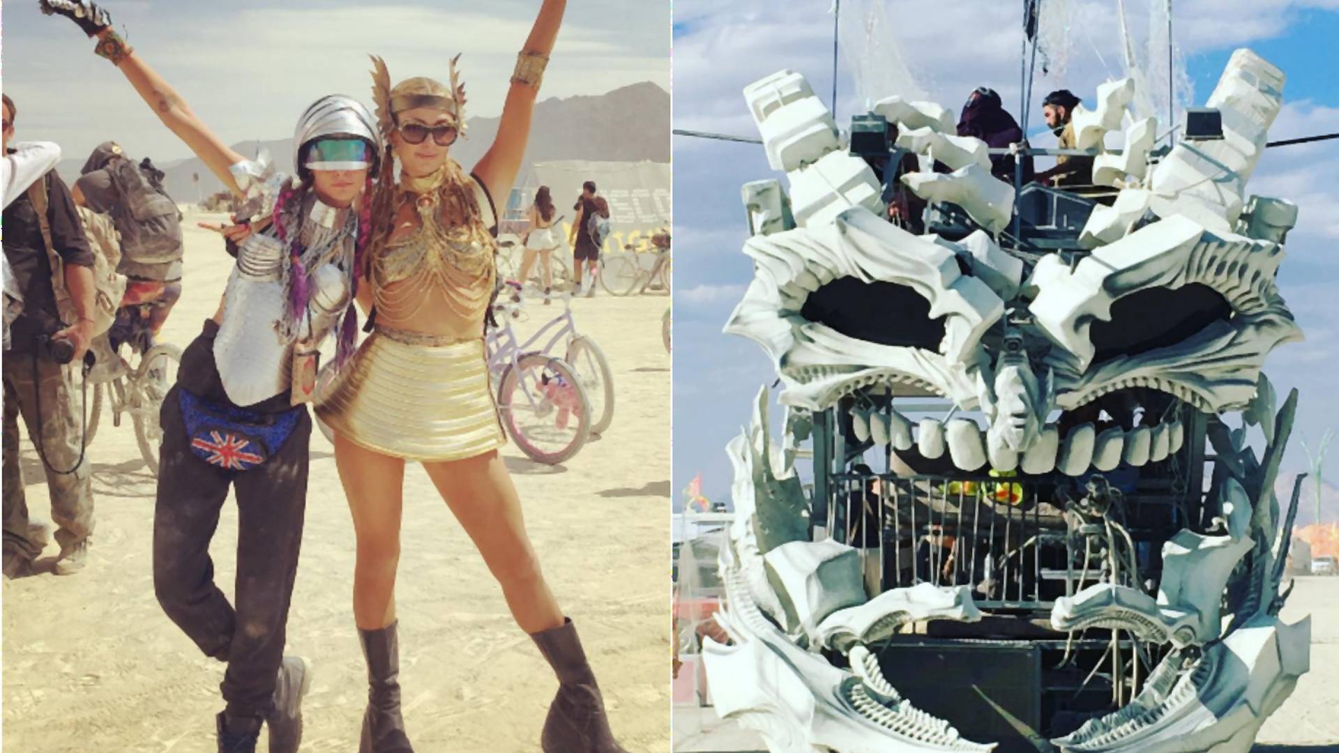 Burning Man 2016 zakończony. Fani Mad Maxa i światowe gwiazdy bawiły się na pustyni