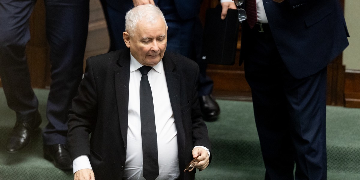 Jarosław Kaczyński, lider PiS