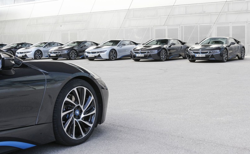 Elektryczne BMW i8 - w tm aucie także są elementy dostarczane przez Umicore