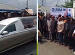 Mourners line the road as Wigwe, wife, son's remains arrive in Rivers for burial