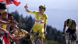 Drugie etapowe zwycięstwo z rzędu Tadeja Pogacara w Tour de France