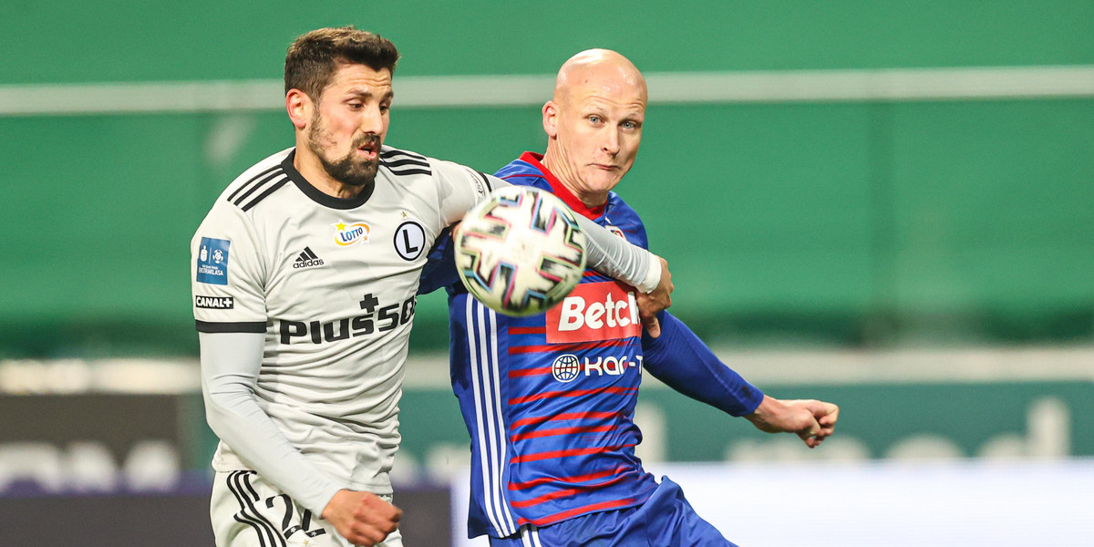 Ekstraklasa 11. kolejka. Legia remisuje z Piastem