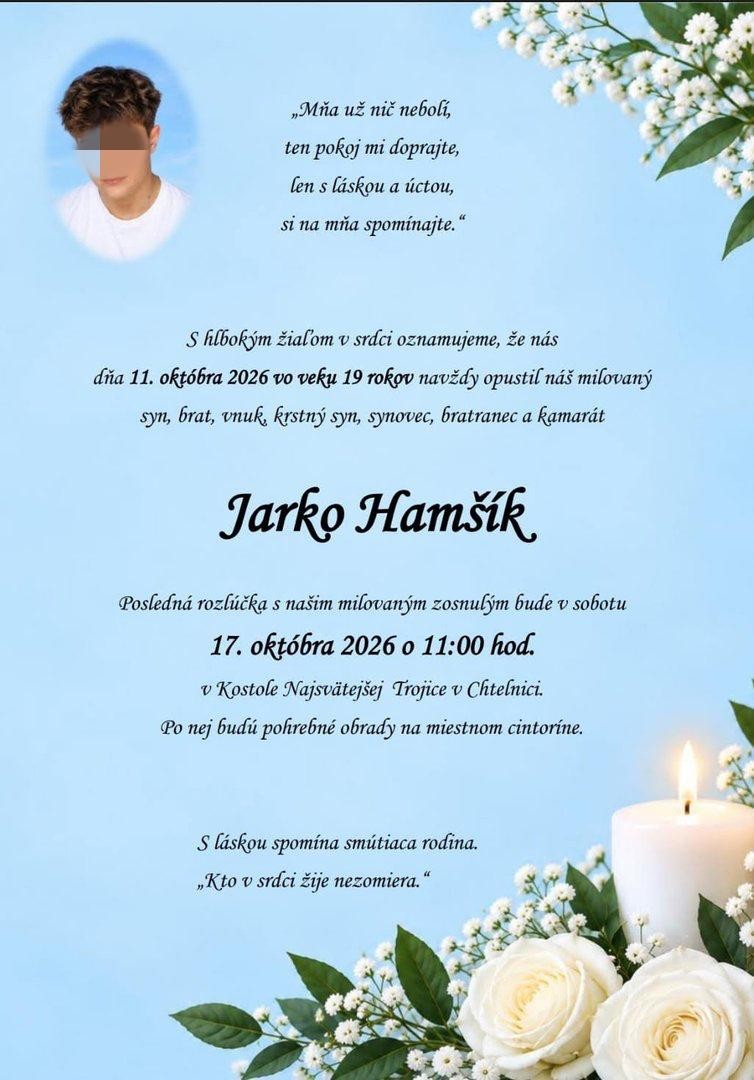 Parte zverejnil klub TJ Družstevník Chtelnica.