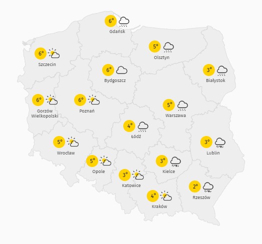 Pogoda dla Polski w Sylwestra. Prognoza na 31 grudnia