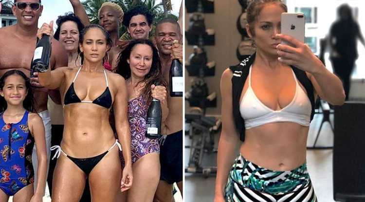 Jennifer Lopez hihetetlen formában van.