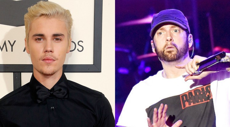 Justin Bieber beszólt Eminemnek.